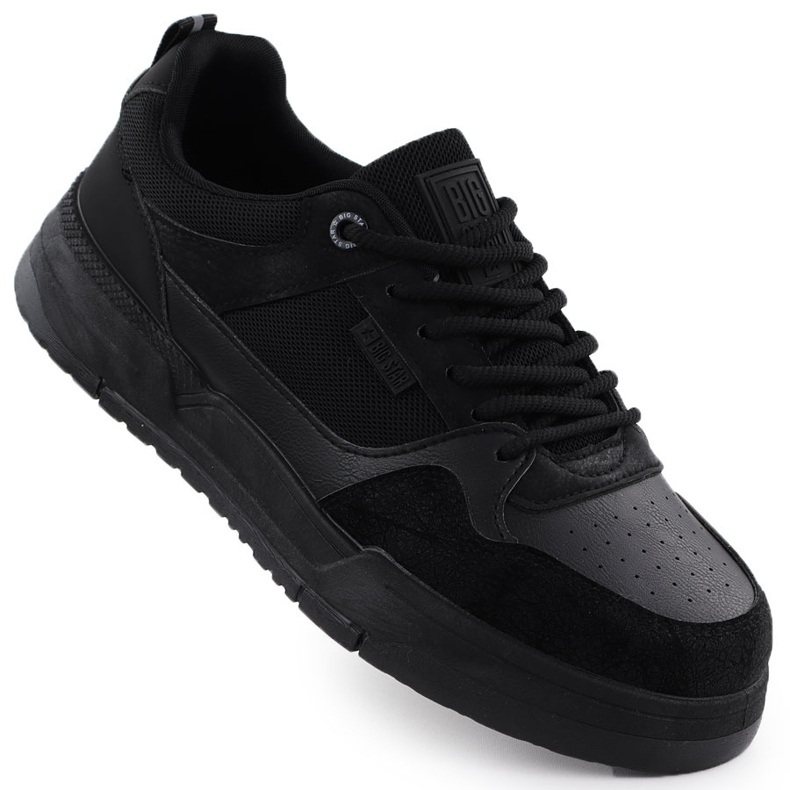 Men's Black Big Star RR174606 zapatos deportivos para hombres negro