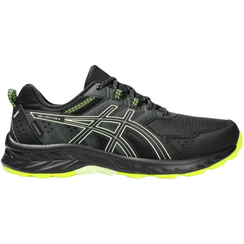 Asics Gek Venture 9 Zapatillas impermeables para correr 1011B705 003 negro