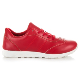 Vices New Collection Zapatos de mujer atados rojo
