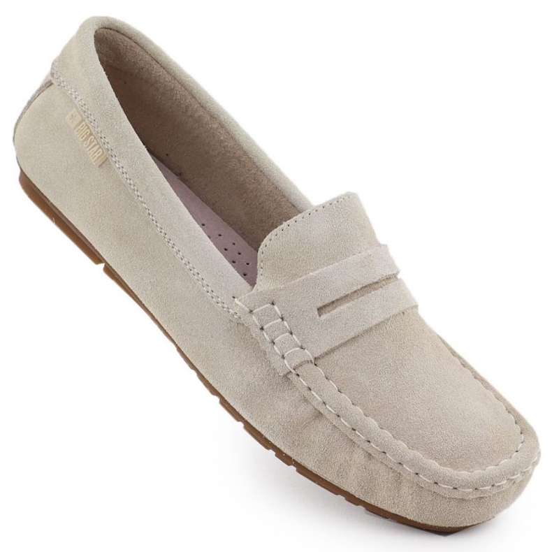 Big Star Women RR274947 Mocasines para mujeres beige