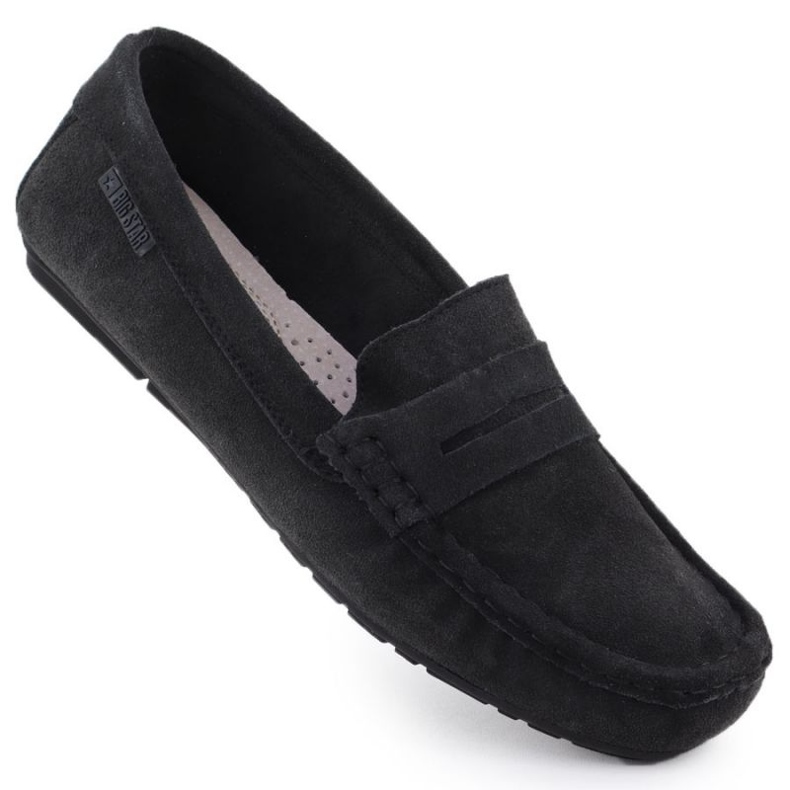 Big Star Women RR274948 Mocasines para mujeres negro