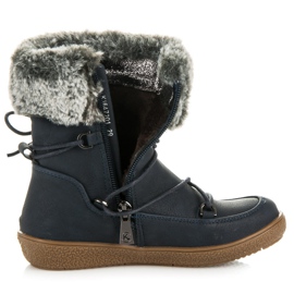 Kylie Botas con piel azul