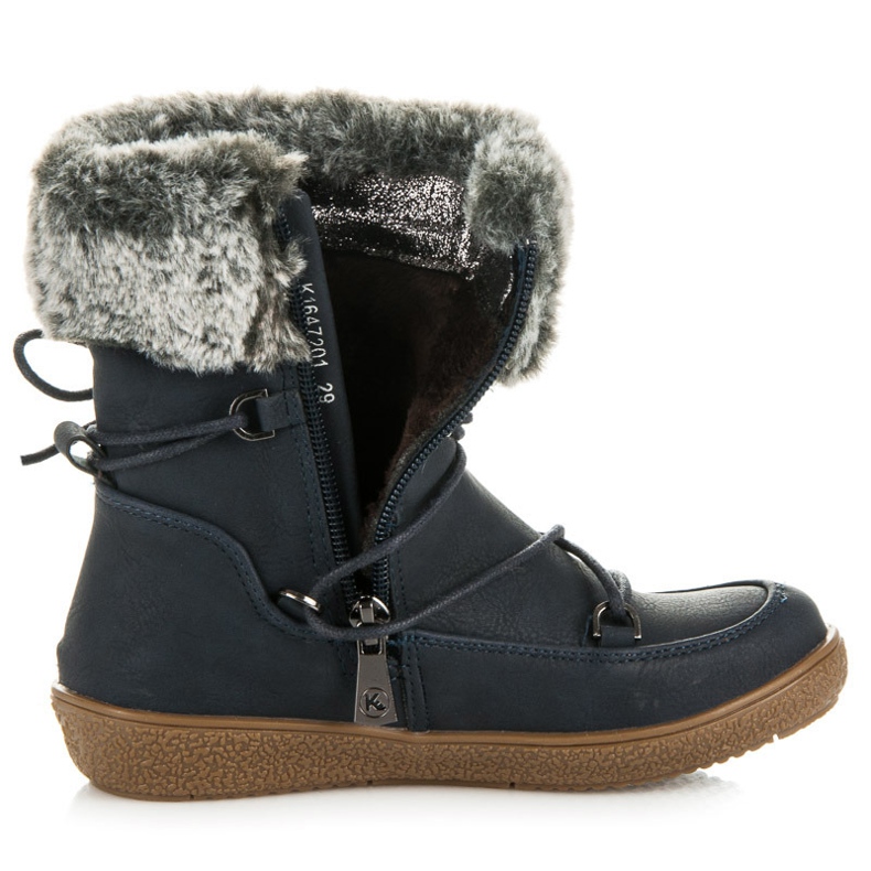 Kylie Botas con piel azul