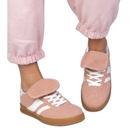 Zapatillas de zapatillas de zapatillas de deporte para mujeres rosas rosado
