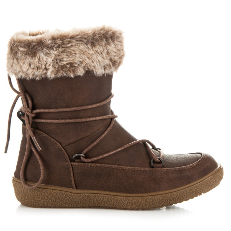 Kylie Botas Con Piel marrón