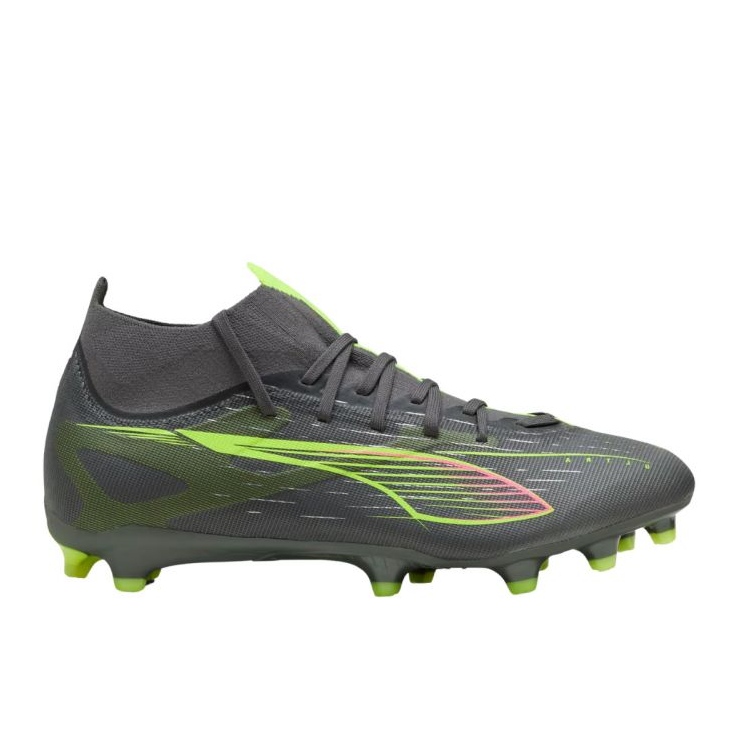 Puma Ultra 5 Match+ FG/AG 108162 03 Zapatos de fútbol gris