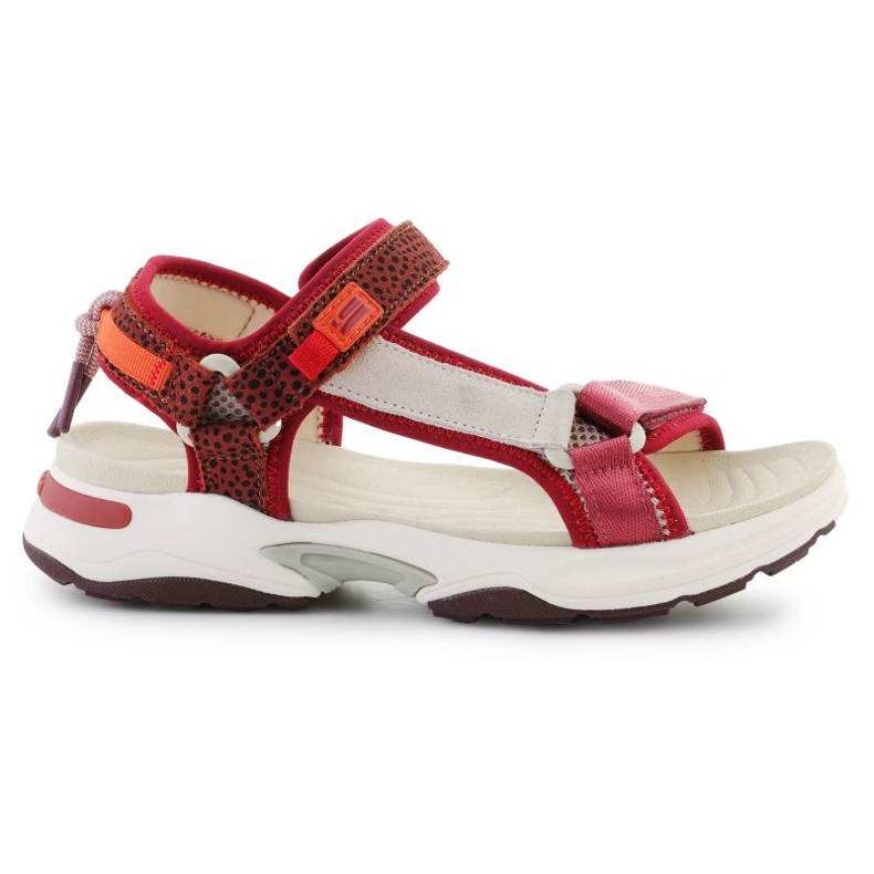 D.Franklin Sandalias D. Franklin Sneakers Sandal Strips DFSH406003-BURG rojo