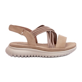 Evento Las cómodas sandalias beige de las mujeres ligeras