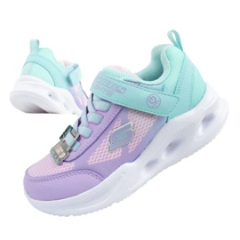 Skechers S Lights-Sla Glow 303714L/TQLV Zapatos púrpura