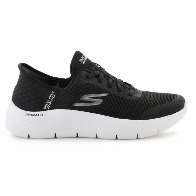 Skechers Slip-Inss: Entrada de Gran Flex Flex 124836-Bkw negro