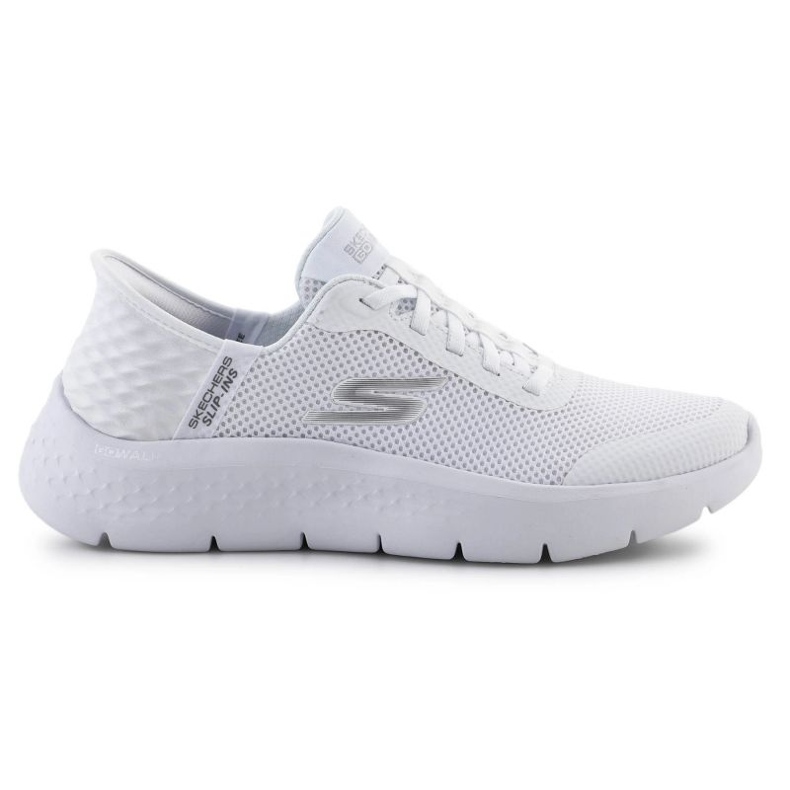 Skechers Slip-Inss: ir a caminar Flex-Grand Entrada 124836-WHT Zapatos blanco