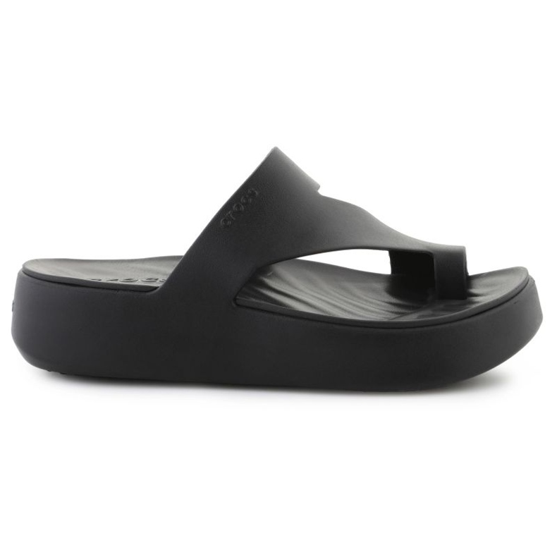 Flip-Flops Crocs Getaway Platform Toe Loop 210834-001 negro