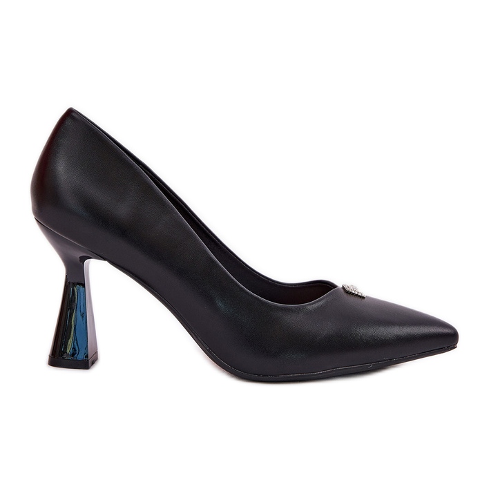 Bombas elegantes en el Pon negro Vinceza 62222