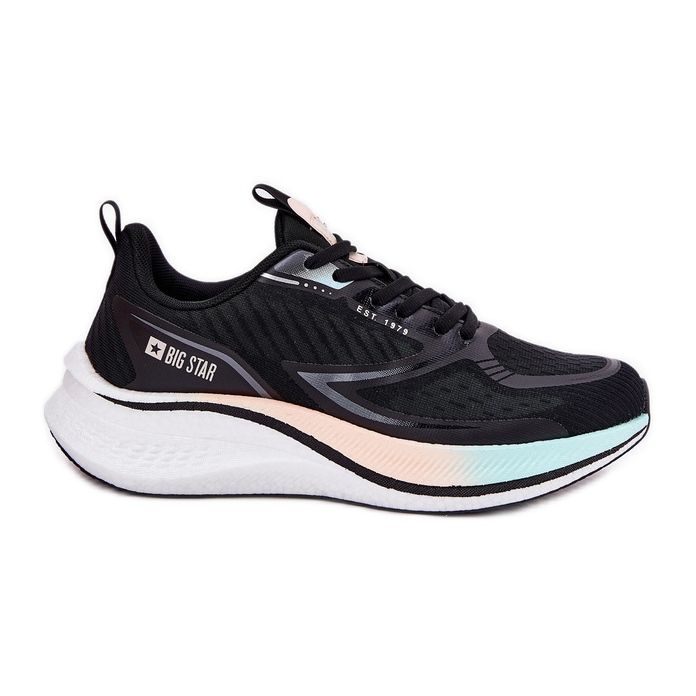 Zapatos deportivos femeninos Big Star RR274A160 Hi-Polish System Black negro