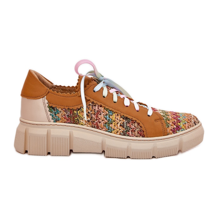 Zapatos de cuero para mujeres maciejka 05850-29 multicolor