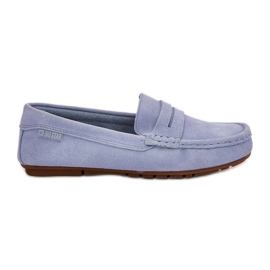 Mocasines de gamuza femenina Big Star RR274943 Azul