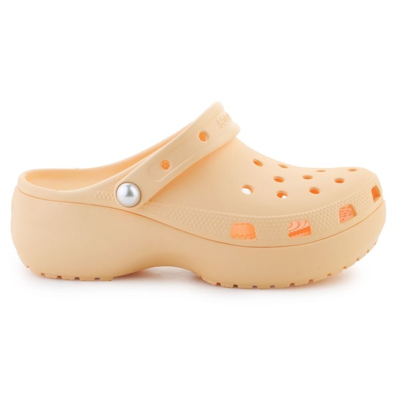 Crocs Classic Platforms Pearl Clog 211231-78z naranja