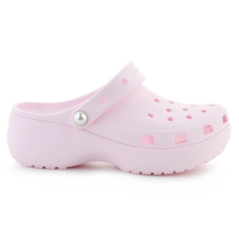 Crocs Classic Platforms Pearl Clog 211231-6w rosado