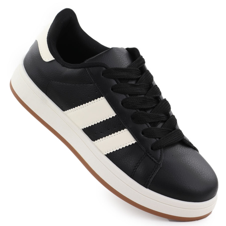 News Zapatos deportivos femeninos negros negros 8233
