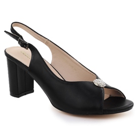 Sandalias femeninas en la publicación Black Jezzi 6985 negro