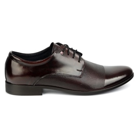 Olivier Elegantes zapatos de cuero 271t2 Cherry rojo