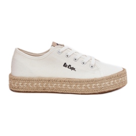 Zapatillas para mujeres con Lee Cooper LCW-25-44-3217 Braid blanco