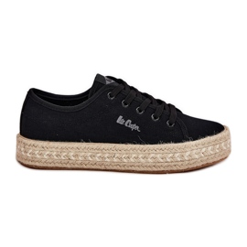 Zapatillas para mujeres con Lee Cooper LCW-25-44-3216 Sneakers negras negro
