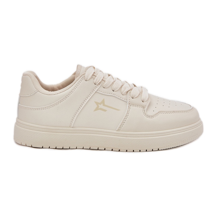 Zapatillas de deporte femenino Big Star RR274A243 Sistema de beige de alta polla