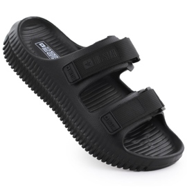 Black Big Star RR274A527 Beach Velcro Flip Flip Flip negro Black Big Star RR274A527 Beach Velcro Flip Flip Flip negro
