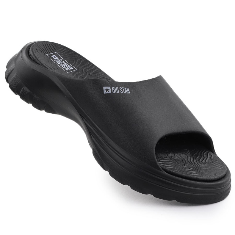 Sports Kapki femenino en una suela gruesa Big Star RR274A577 negro