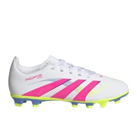ADIDAS Predator Club FG/MG ID3810 Zapatos de fútbol blanco