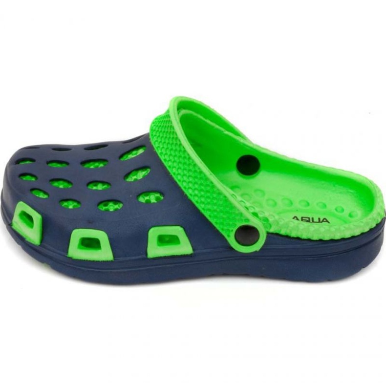 Flip Flip Flip Children Aqua-Speed ​​Silvi Jr Kol 48 Verde Navy Blue azul