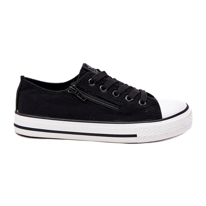 News Lace negro -Up Sneakers de zapatillas