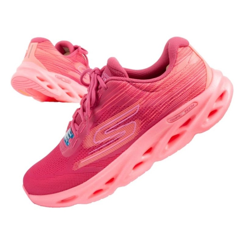 Zapatillas para correr Skechers Go Run Swirl Tech Speed ​​129501/HPPK rosado