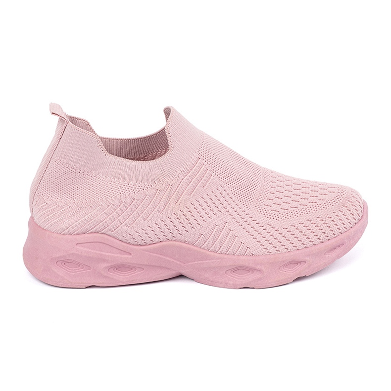 Zapatos deportivos de mujer rosa rosado