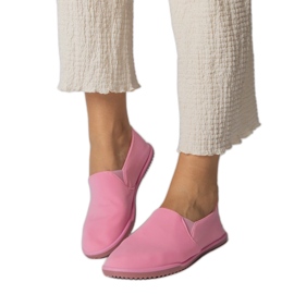 Zapatillas de deslizamiento para mujeres rosa -zapatillas