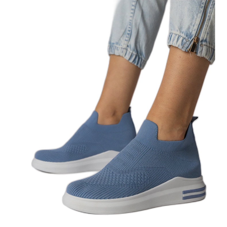 Zapatillas de zapatillas azules