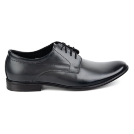 Olivier Men's Out -Eye, zapatos de cuero 294lu gris