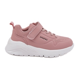 Zapatos deportivos para niños ligeros en la plataforma rosa rosado
