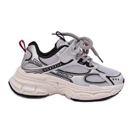Zapatillas de deporte para niños en una placa gruesa de plata xairana
