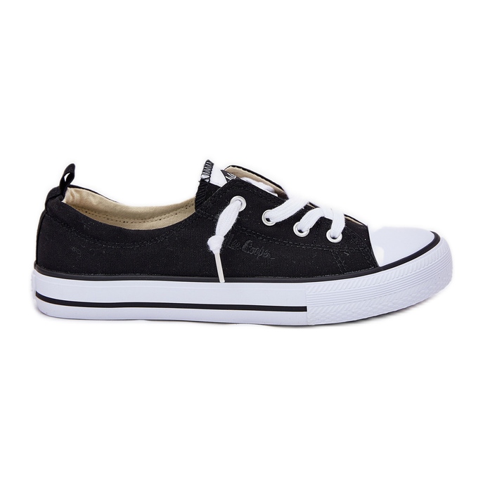 Material de zapatillas para mujeres Lee Cooper LCW-25-02-3299L Negro