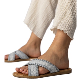Zapatillas para mujeres de mujeres azules