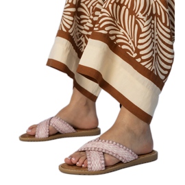 Zapatillas para mujeres rosadas para mujeres