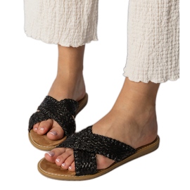 Zapatillas para mujeres negras para mujeres negro