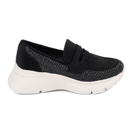 Seastar Zapatos negros de suela gruesa Seastar Zapatos negros de suela gruesa