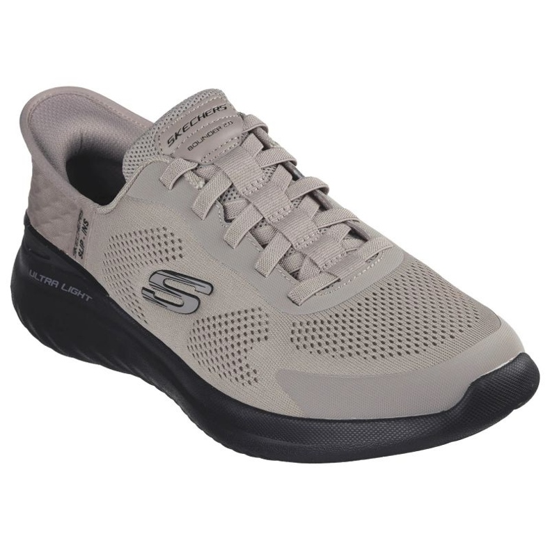 Skechers Slip-Inss Bounder 2.0 zapatos. Emergió 232459-TPBK marrón Skechers Slip-Inss Bounder 2.0 zapatos. Emergió 232459-TPBK marrón