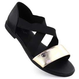 EVento Sandalias para mujeres con borradores negros 3884 EVento Sandalias para mujeres con borradores negros 3884