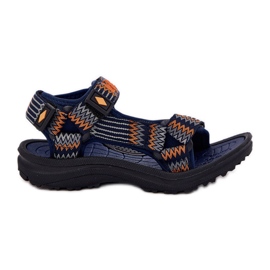 Sandalias para niños Lee Cooper LCW-25-34-3571K azul marino