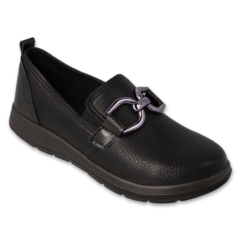 DR.ORTO Zapatos de mujer befado negro con decoración 156D120