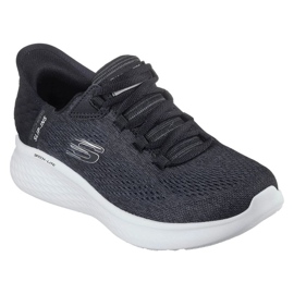 Skechers Slip-Inss Skech Lite Pro Natural Beauty Shoes 150012-Bkw negro
